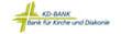 Logo der Firma Bank für Kirche und Diakonie eG - KD-Bank