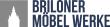 Logo der Firma Briloner Möbel Werke GmbH