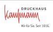 Logo der Firma Ernst Kaufmann GmbH & Co. KG. Druckhaus